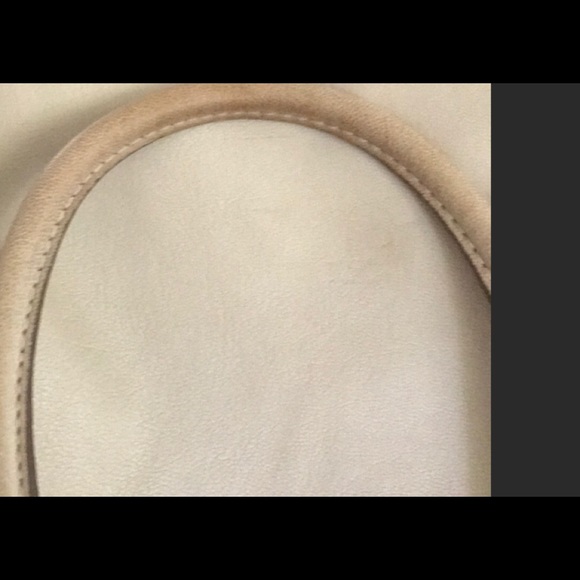 Michael Kors beige Leather Satchel - Picture 11 of 16